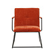 Industrial Arm Chair Hailey Copper Chenille Industrial Arm Chair Hailey Copper Chenille