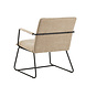 Industrial Arm Chair Hailey Beige Chenille Industrial Arm Chair Hailey Beige Chenille