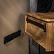 Industrial Hanging Bedside Table Ripple Industrial Hanging Bedside Table Ripple