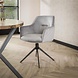 Industrial swivel Armchair Glam Silver Industrial swivel Armchair Glam Silver