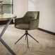 Industrial swivel Armchair Glam Green Industrial swivel Armchair Glam Green