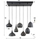 Ceiling Light Dax Dark 7L Mix Ceiling Light Dax Dark 7L Mix