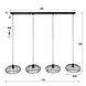 Industrial Ceiling Light Quadro XL Industrial Ceiling Light Quadro XL