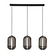 Industrial Ceiling light Trio Chromed Glass Industrial Ceiling light Trio Chromed Glass
