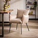 Industrial Velvet Armchair Cudle Champagne Industrial Velvet Armchair Cudle Champagne