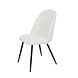 Dining Chair Loops Boucle White Dining Chair Loops Boucle White