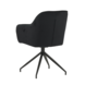 Velvet Dining Chair Steffie Black Velvet Dining Chair Steffie Black
