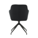 Velvet Dining Chair Steffie Black Velvet Dining Chair Steffie Black