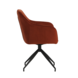 Velvet Dining Chair Steffie Copper Velvet Dining Chair Steffie Copper