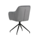 Velvet Dining Chair Steffie Grey Velvet Dining Chair Steffie Grey