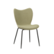 Bouclé Dining Chair Sia Green Bouclé Dining Chair Sia Green