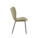 Bouclé Dining Chair Sia Green Bouclé Dining Chair Sia Green
