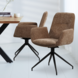 Rotatable Dining Chair Nela Taupe Rotatable Dining Chair Nela Taupe
