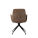 Rotatable Dining Chair Nela Taupe Rotatable Dining Chair Nela Taupe