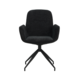 Rotatable Dining Chair Nela Black Rotatable Dining Chair Nela Black