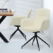 Rotatable Dining Chair Nela Crème Rotatable Dining Chair Nela Crème