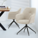 Rotatable Dining Chair Camiel Light Grey Rotatable Dining Chair Camiel Light Grey