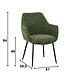 Scandinavian Dining Chair Sev Green Scandinavian Dining Chair Sev Green