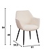Scandinavian Dining Chair Sev Crème Scandinavian Dining Chair Sev Crème