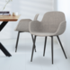 Scandinavian Dining Chair Mick Grey Scandinavian Dining Chair Mick Grey
