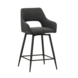 Rotatable Bar Stool Skye Black Rotatable Bar Stool Skye Black