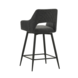 Rotatable Bar Stool Skye Black Rotatable Bar Stool Skye Black