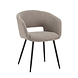 Scandinavian Dining Chair Don Taupe Scandinavian Dining Chair Don Taupe