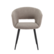 Scandinavian Dining Chair Don Taupe Scandinavian Dining Chair Don Taupe
