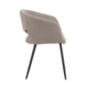 Scandinavian Dining Chair Don Taupe Scandinavian Dining Chair Don Taupe