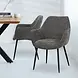 Chenille Dining Chair Gary Anthracite Chenille Dining Chair Gary Anthracite
