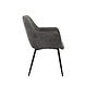 Chenille Dining Chair Gary Anthracite Chenille Dining Chair Gary Anthracite