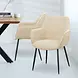 Chenille Dining Chair Gary Beige Chenille Dining Chair Gary Beige