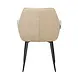 Chenille Dining Chair Gary Beige Chenille Dining Chair Gary Beige