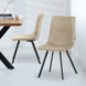 Velvet Dining Chair Jimmy Beige Velvet Dining Chair Jimmy Beige