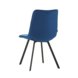 Velvet Dining Chair Jimmy Blue Velvet Dining Chair Jimmy Blue