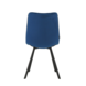 Velvet Dining Chair Jimmy Blue Velvet Dining Chair Jimmy Blue