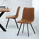 Industrial Dining Chair Jimmy Cognac Industrial Dining Chair Jimmy Cognac