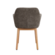 Chenille Dining Chair Sofia Taupe Chenille Dining Chair Sofia Taupe