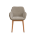 Chenille Dining Chair Sofia Beige Chenille Dining Chair Sofia Beige