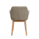 Chenille Dining Chair Sofia Beige Chenille Dining Chair Sofia Beige