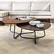 Organic Coffee Table set Zoe Brown Organic Coffee Table set Zoe Brown