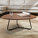Organic Coffee Table Zoe Brown Small Organic Coffee Table Zoe Brown Small