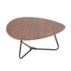 Organic Coffee Table Zoe Brown Small Organic Coffee Table Zoe Brown Small