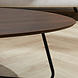 Organic Coffee Table Zoe Dark Brown Small Organic Coffee Table Zoe Dark Brown Small