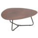 Organic Coffee Table Zoe Dark Brown Small Organic Coffee Table Zoe Dark Brown Small