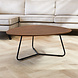 Organic Coffee Table Zoe Brown Large Organic Coffee Table Zoe Brown Large
