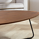 Organic Coffee Table Zoe Brown Large Organic Coffee Table Zoe Brown Large