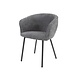 Industrial Armchair Forge Boucle Grey Industrial Armchair Forge Boucle Grey