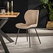 Industrial Dining Chair Golf Boucle Beige Industrial Dining Chair Golf Boucle Beige