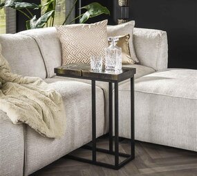 Laptop Table Noir Black and Gold